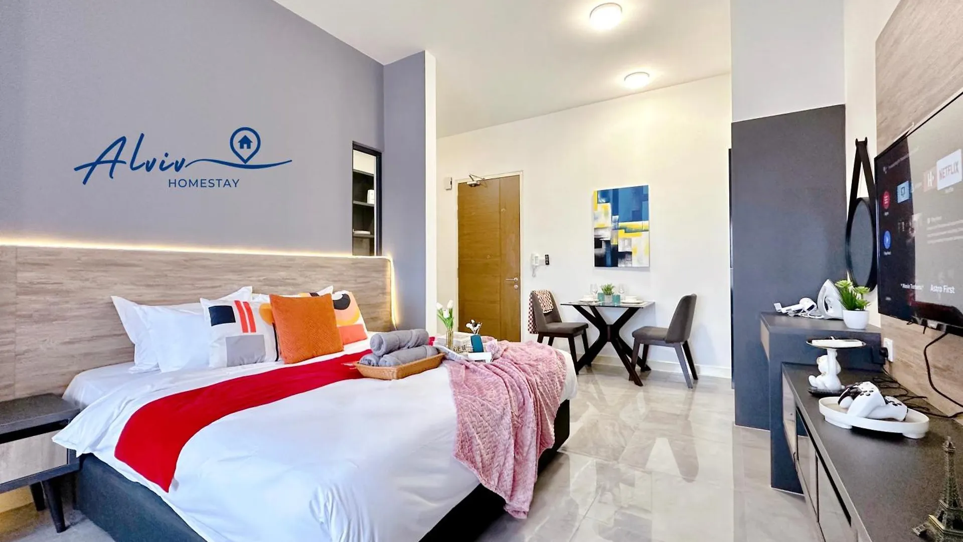 New! Romantic Honeymoon Imperio Studio Bathtub/4 Pax/Game/Melakaraya Malaysia